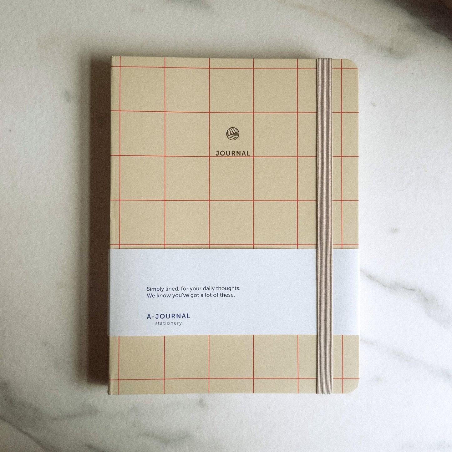A-Journal A5 Notebook Checkered